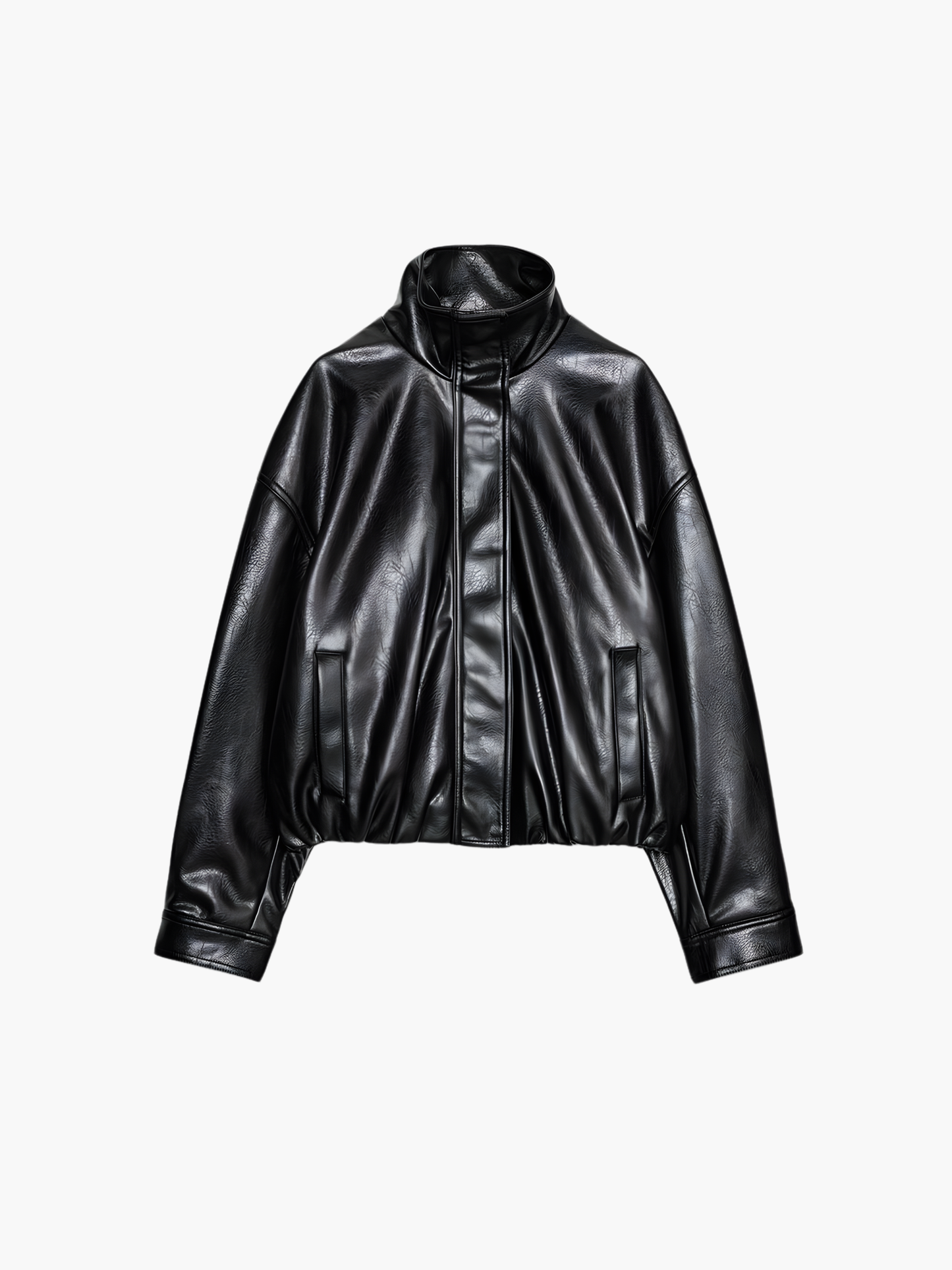 Verge Faux Leather Jacket