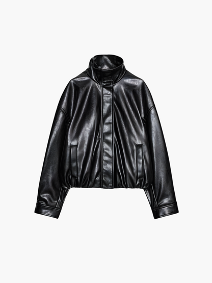 Verge Faux Leather Jacket