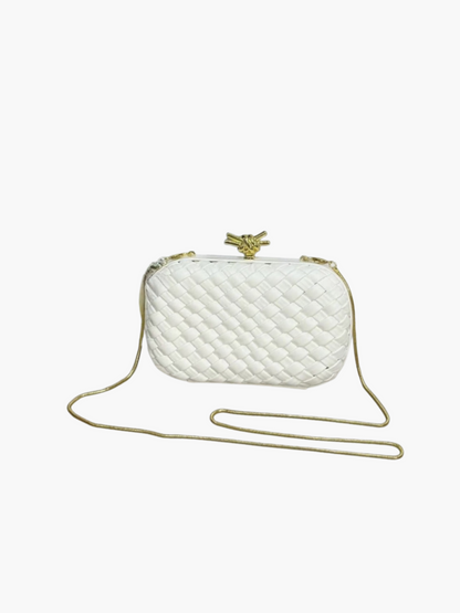 Celeste Mini Knot Clutch