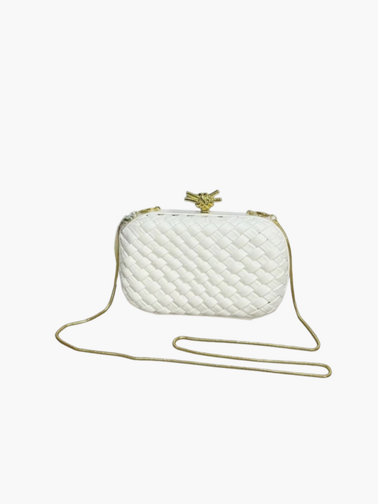 Celeste Mini Knot Clutch