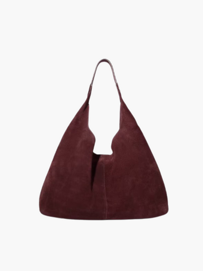Veloura Soft Suede Tote Bag