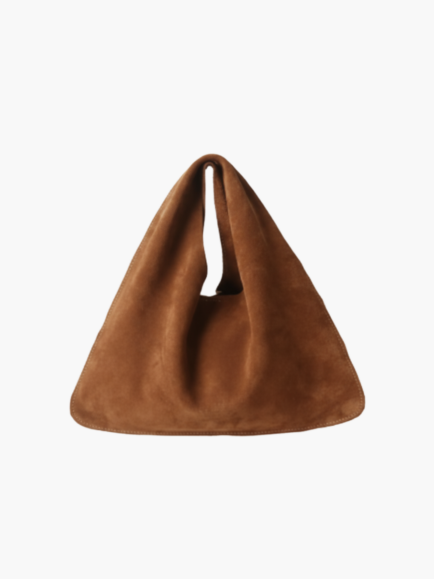 Arc Suede Shoulder Bag